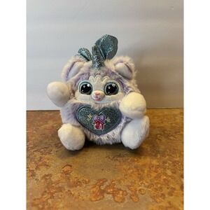 Zuru Rainbocorns Kitten or Puppy Bow Surprise 5" plush purple & white